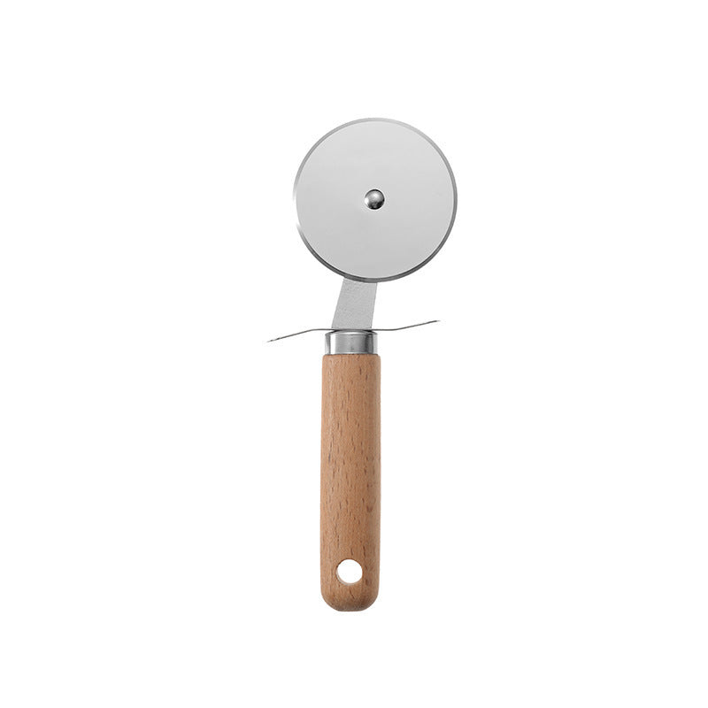 Download main imagesDownload variant imagesDownload description imagesKitchen Tool Wooden Handle Stainless Steel Multifunctional Kitchen Accessories Set Simple Modern Style Home Baking Supplies