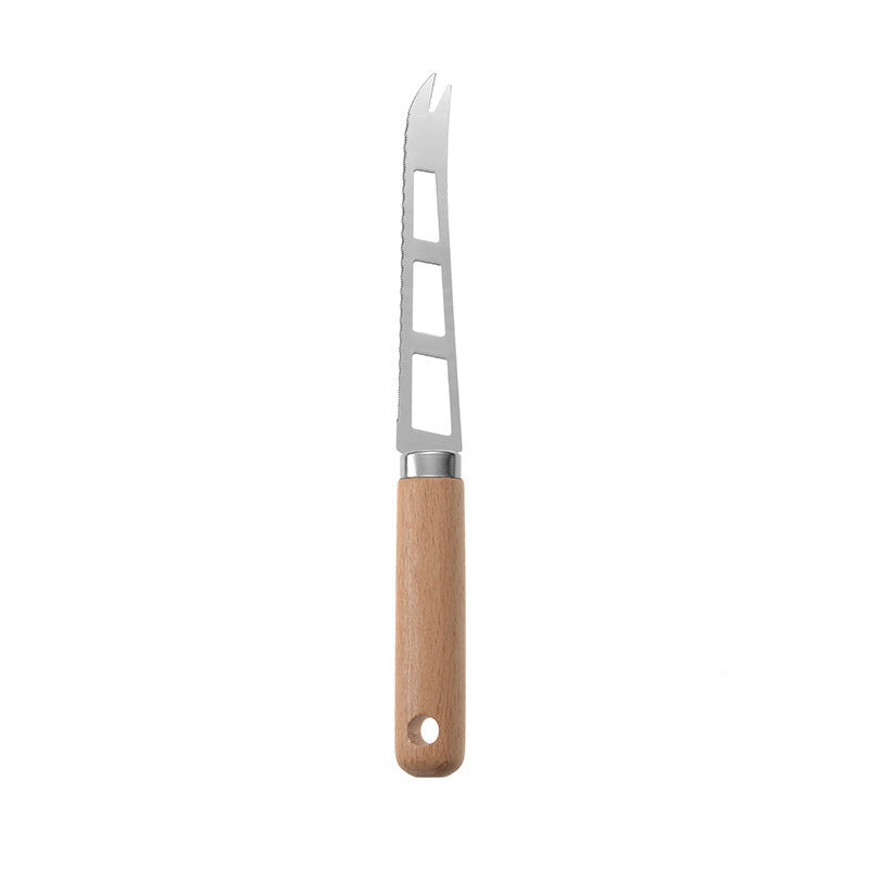 Download main imagesDownload variant imagesDownload description imagesKitchen Tool Wooden Handle Stainless Steel Multifunctional Kitchen Accessories Set Simple Modern Style Home Baking Supplies