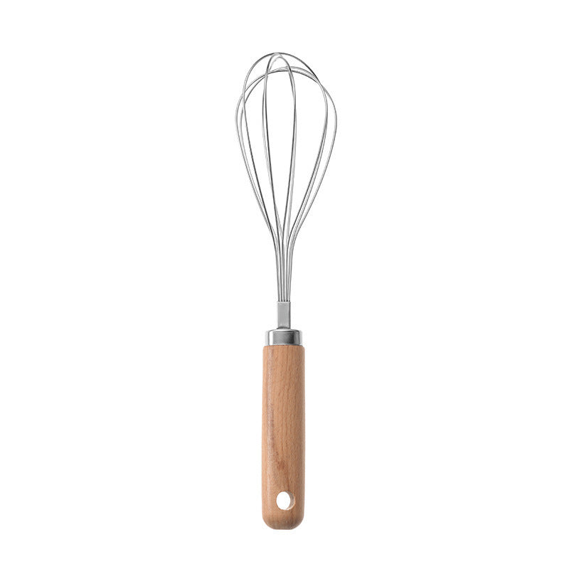 Download main imagesDownload variant imagesDownload description imagesKitchen Tool Wooden Handle Stainless Steel Multifunctional Kitchen Accessories Set Simple Modern Style Home Baking Supplies