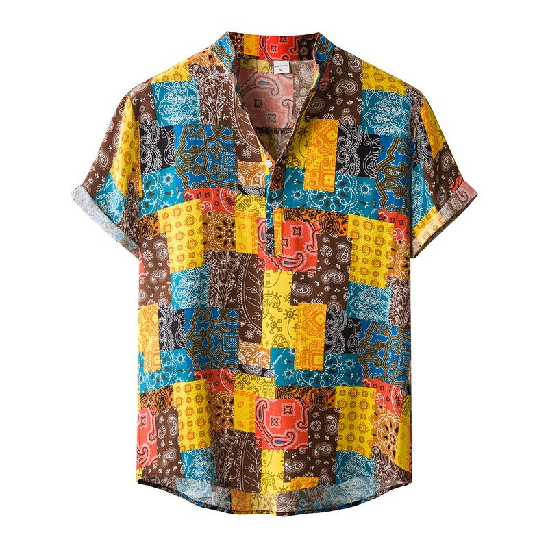 Men's Bamboo And Linen Shirt